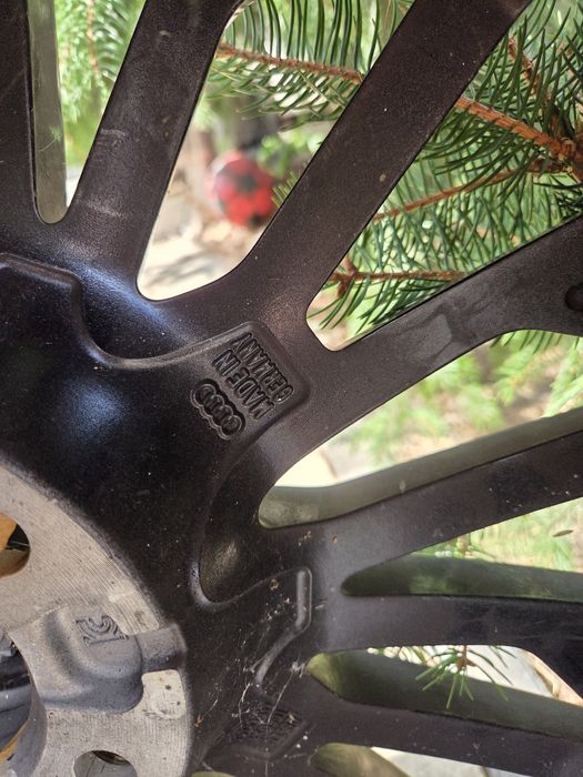 Roata janta bicolor Audi A6 C8 245 45 R19 cu janta zgariata