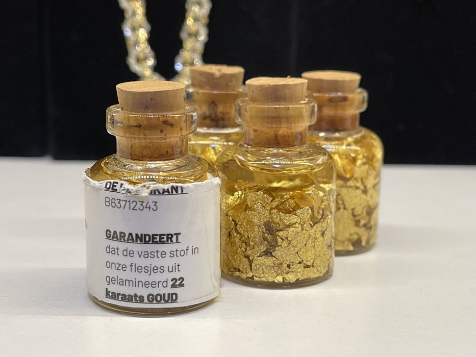 Sticlute cu aur de 22 k