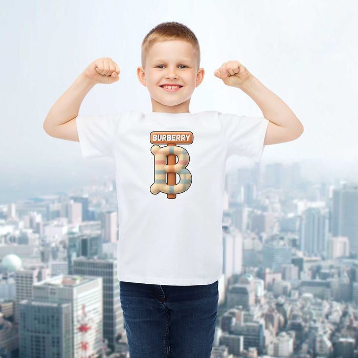 Мъжка и детска тениска Bur.berry , Над 20 цвята тениски с къс ръкав , памучни блузи XS-6XL