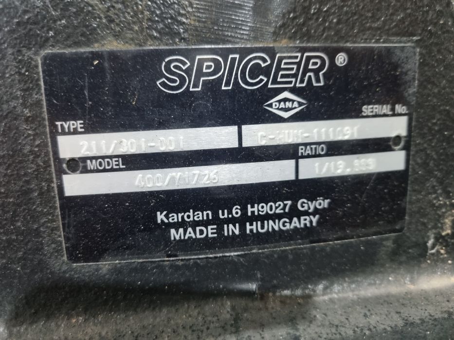 Axe Spicer Dana Complecte