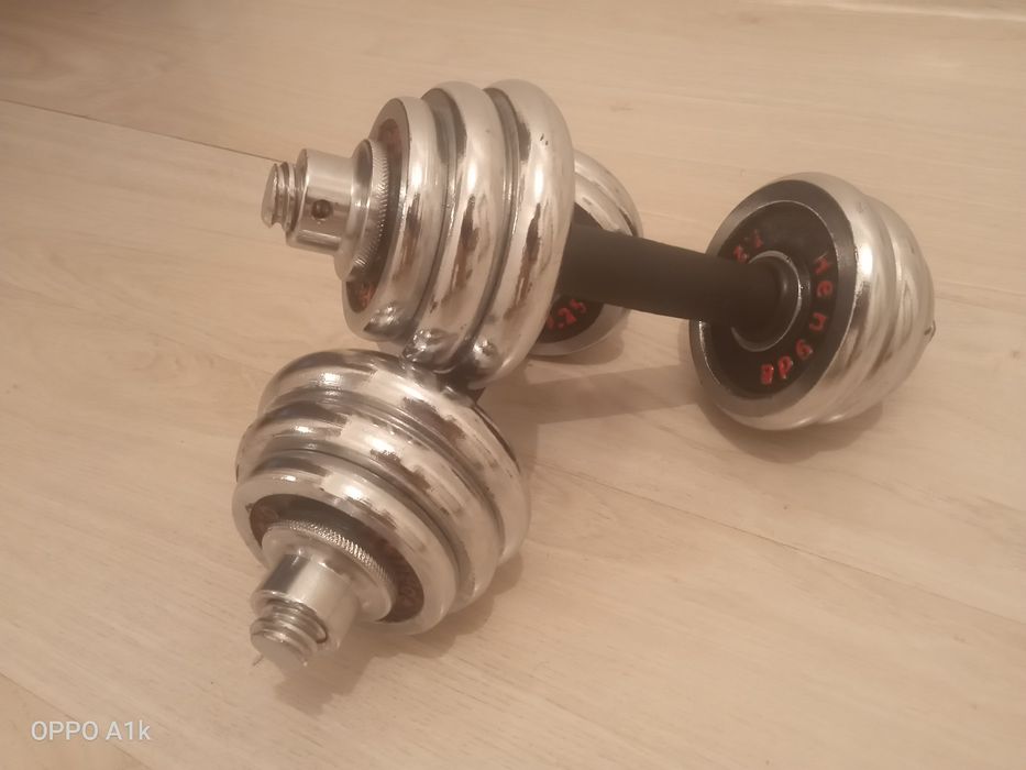 Гантели металлические