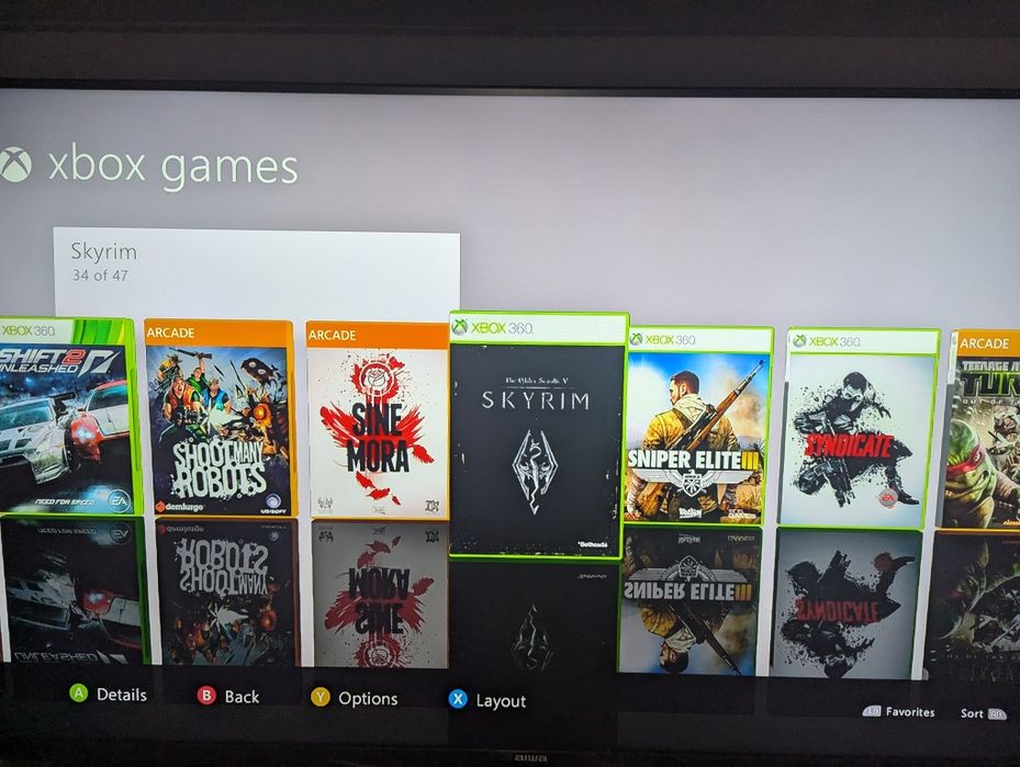 Xbox 360 modat cu jocuri 500gb