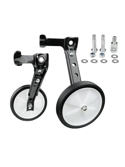 Универсальные поддерживающие боковые колеса.