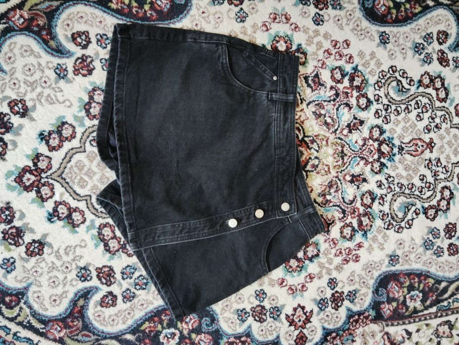 ZARA юбка джинсовая с шортами