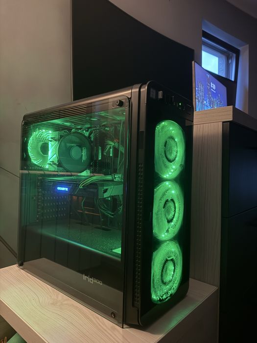 PC Gaming GTX 1660 Ti, i5 9th Gen, 16GB RAM, Stocare 1TB+SSD + Monitor Gaming 24" 144Hz