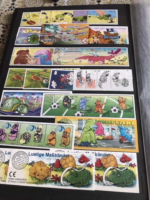 Ретро колекция от KİNDER стикери