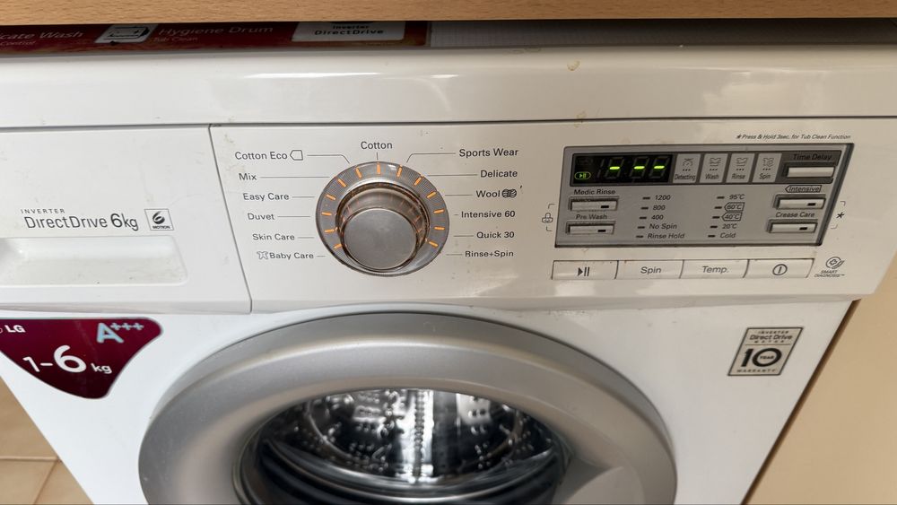 Пералня LG Direct Drive 6 kg