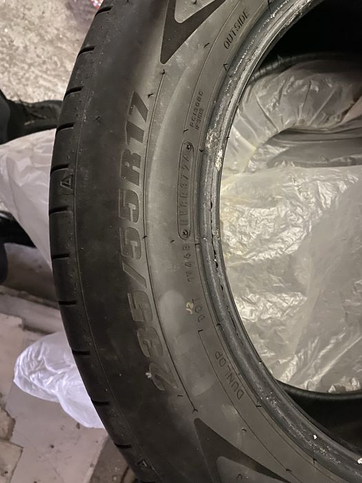 Продам комплект летный шины