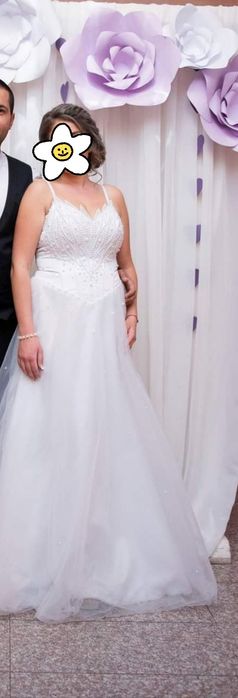 Булчинска рокля с корсет