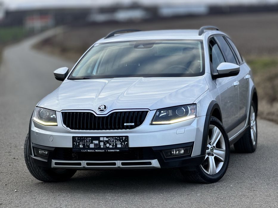 Skoda octavia Scout 2015 150 CP Euro 6 IMPECABIL