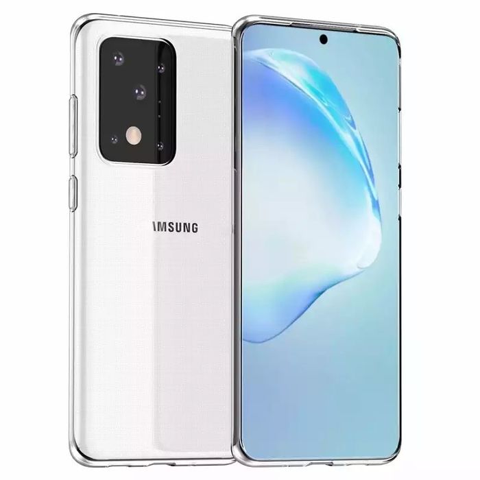Samsung S20/S21/S22 Plus Ultra Husa Anti Soc Crystal Clear Din Silicon