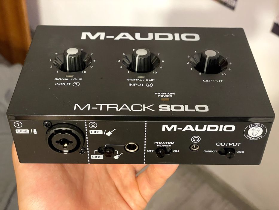 Interfață Audio pentru Chitară/Bass/Microfon