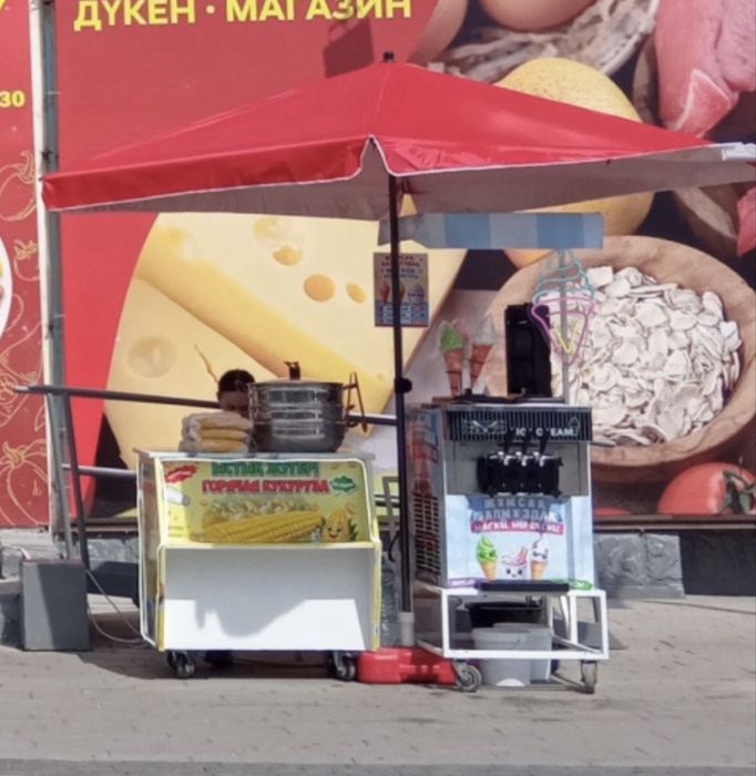 Фризер для мороженого со стойкой