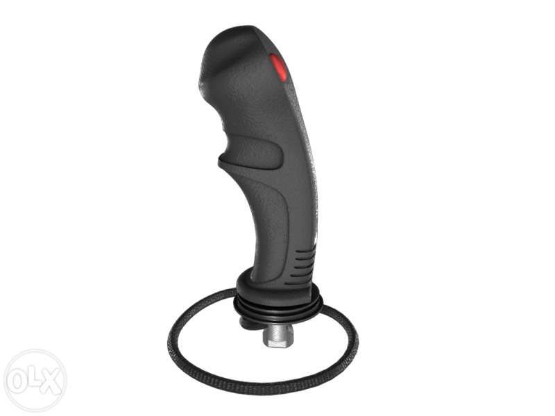 Joystick electromecanic 1 buton pentru distribuitor hidraulic