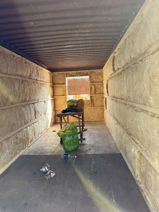 Контейнер жилой утипленный