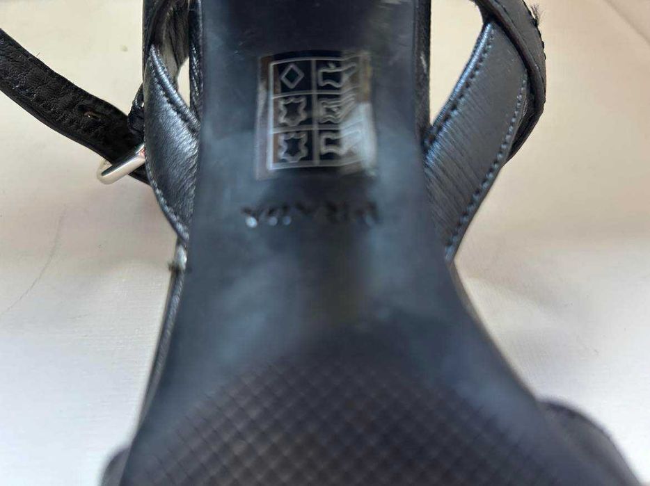Сандали Prada, кожа, черни, 38.5