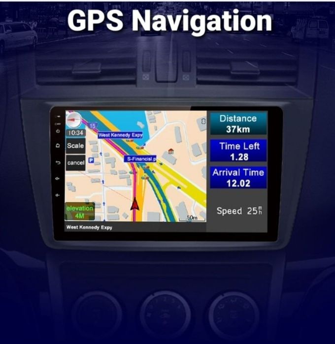 Navigatie Android dedicata pentru SKODA Octavia 2 (2008-2013).