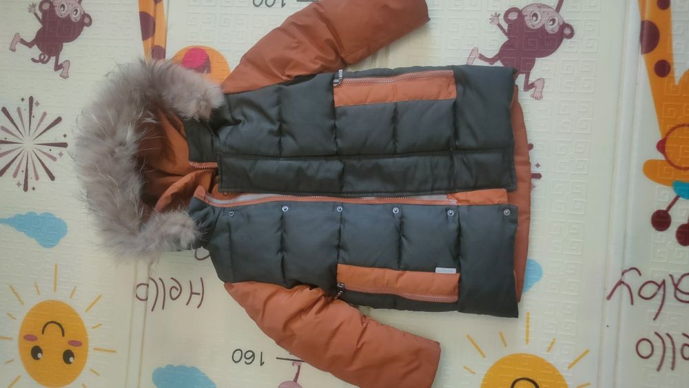 Детская зимняя парка