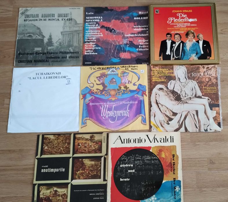 10 discuri vinil vinyl muzica simfonica LOTUL 50
