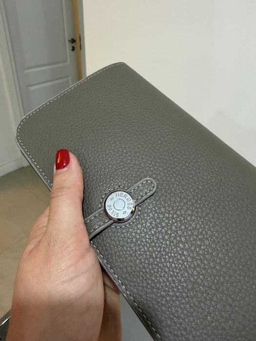 Portofel Hermes de piele