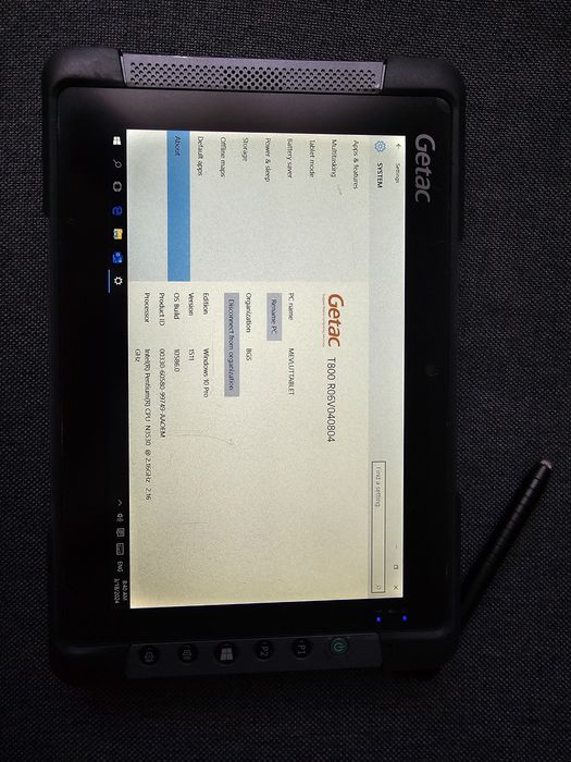 Tableta Rugged Getac T800 / GPS