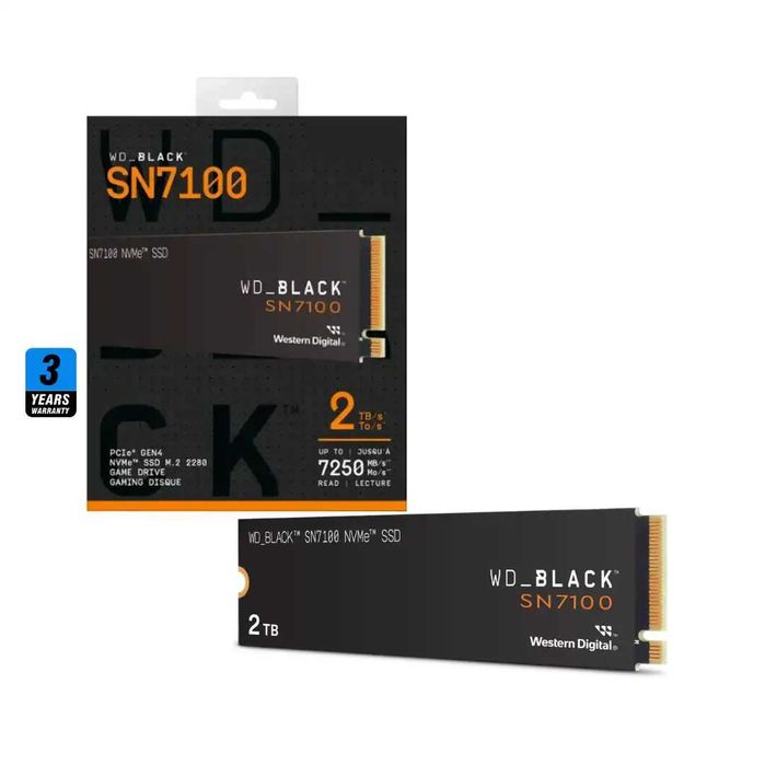 SSD Памет 2TB, Western Digital WD_BLACK SN7100