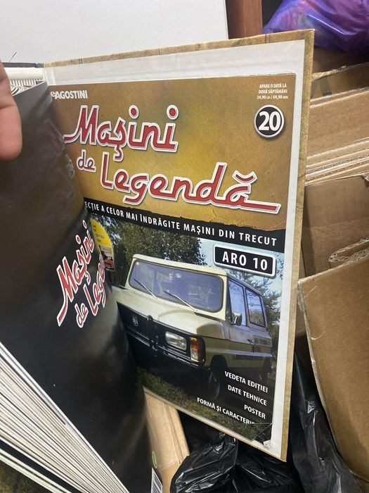 Lot 20 machete scara 1:43 colectia Deagostini MASINI DE LEGENDA