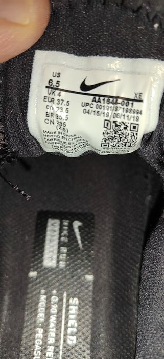 Nike Air Zoom Pegasus 35 RN Shield, номер 37,5