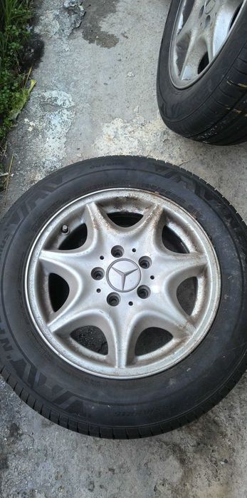 Продавам Джанти +Гуми за Мерцедес 195/65