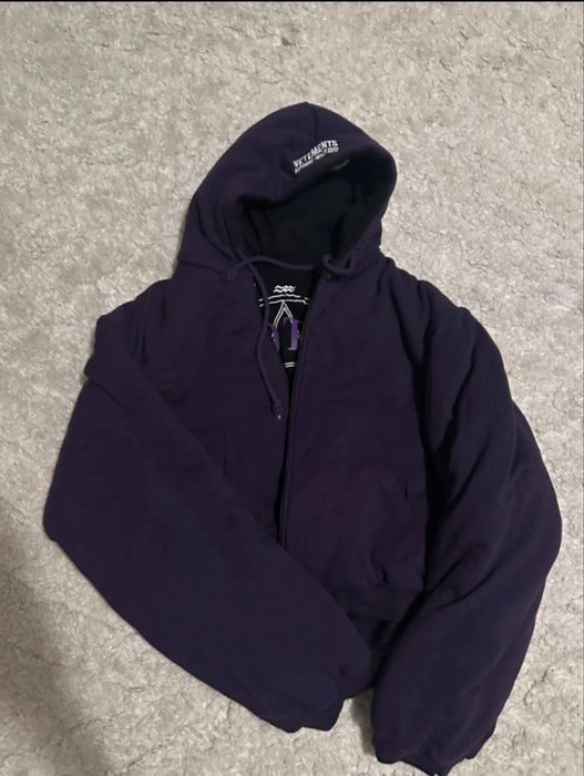 vetements tfd gun club reversible bomber