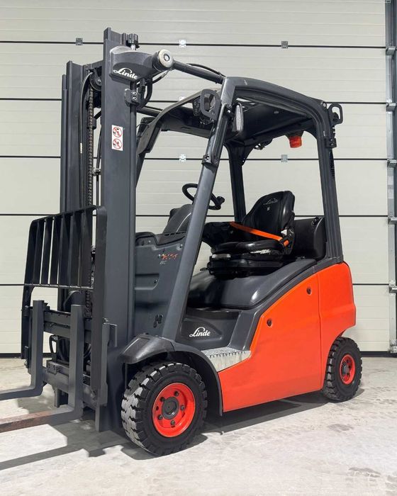 Stivuitor Motostivuitor Linde H14T-01 GPL Duplex Free-Lift Side-Shift An Fabricație 2022
