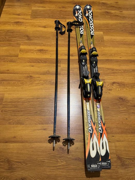 Ски Rossignol 9Xti 174см , автомати Rossignol и щеки