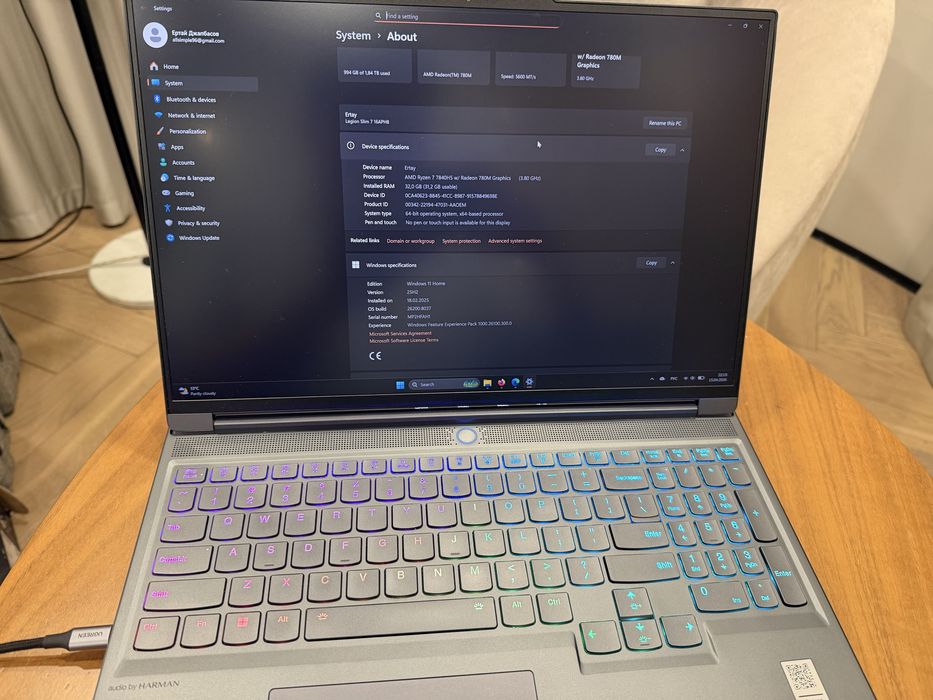 Lenovo legion 7 rtx 4060