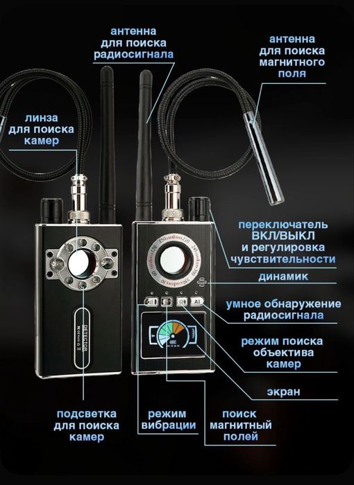 Апарат для поиска камер видео наблюдения
