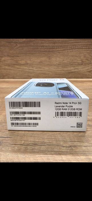 Xiaomi Redmi Note 14 Pro + 512GB Запечатан