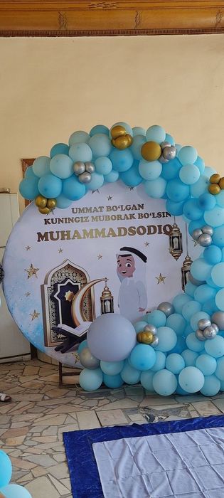 Шарики оформление и бантики