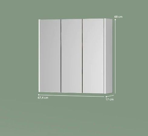 Огледален шкаф за баня Vicco 5526