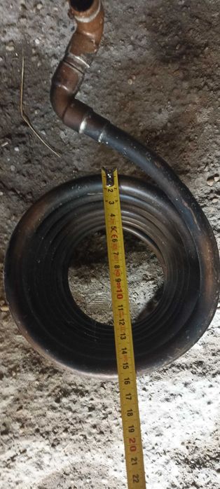 Serpentina cupru pentru soba