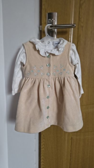 Vând set "rochita+body "Primigino,62 cm,nou
