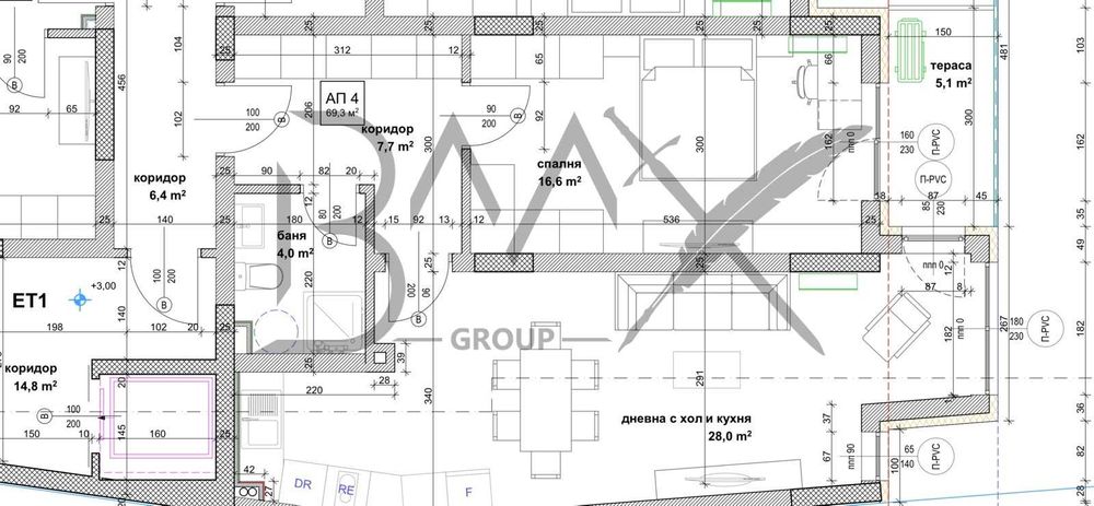 Продава се Двустаен апартамент в София, Овча купел 1 - 84 кв.м за 1290 €/кв.м - Снимка #1
