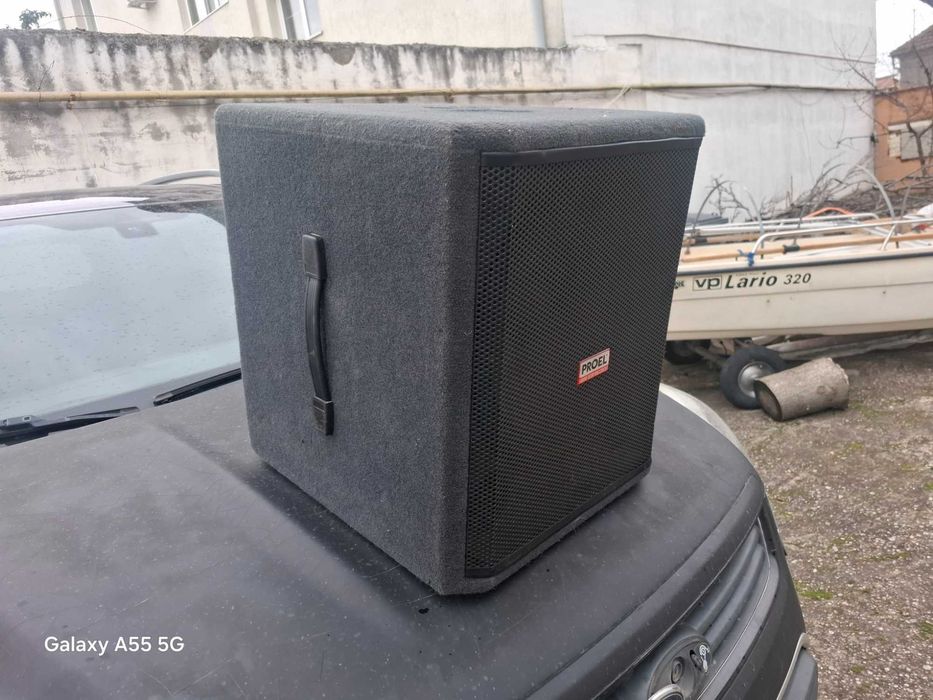 boxa activa montarbo mt 150a pa subwoofer 112 sa 2x150+450w rms