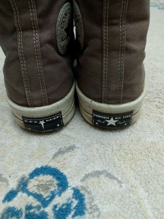 Продам оригинальные rick Owens & converse TURBODRK