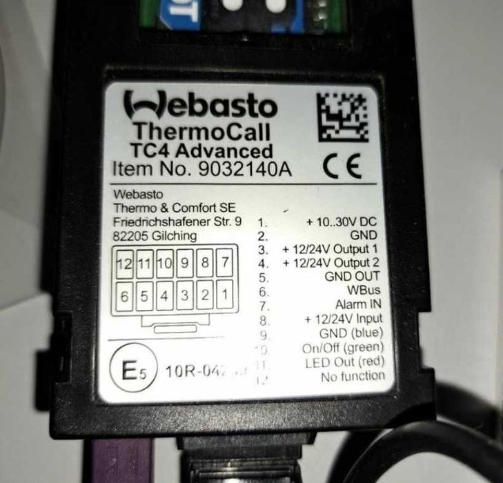 Webasto Thermo call TC4 Smartphone iPhone  управление за печка