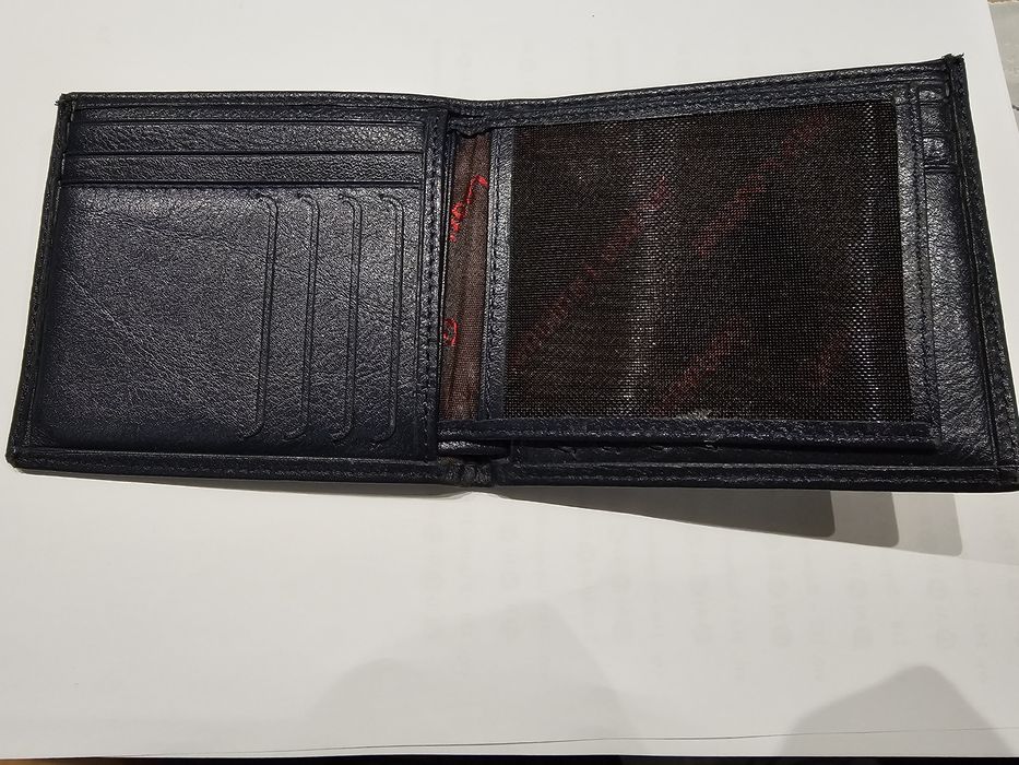 Кожен мъжки портфейл West Polo