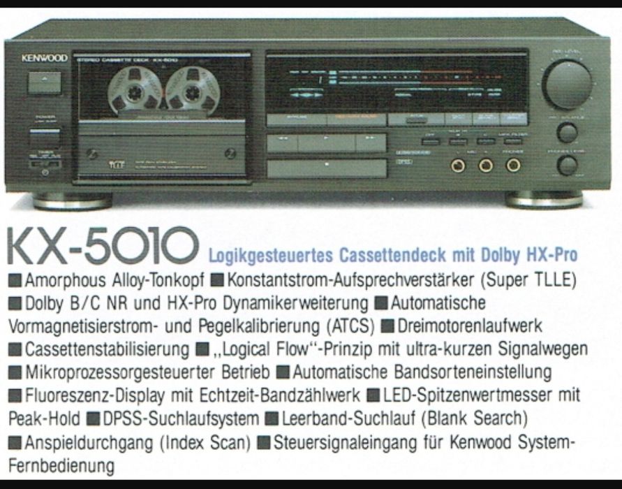 Deck Kenwood  KX 5010
