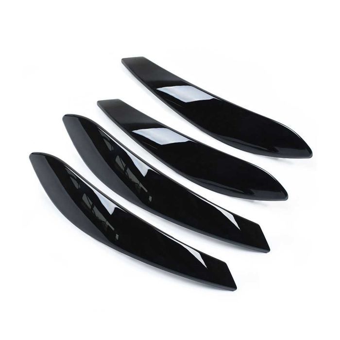 Set 4 ornamente manere negru lucios piano black BMW Seria 3 F30 F31