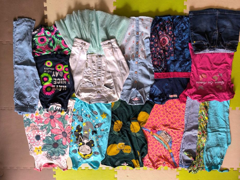 Летни дрешки за момиче 5 г. (Mayoral,Boboli,Okaidi)