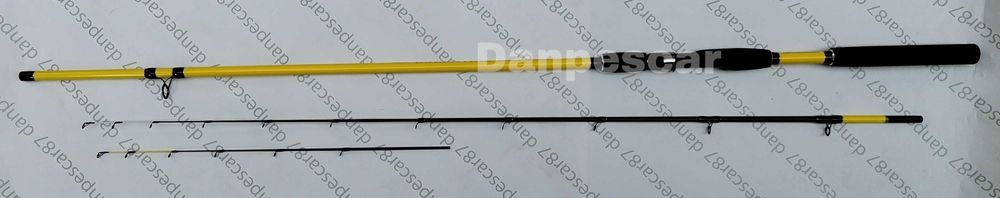 SET 4 Lansete Feeder ROBINHAN BOLENTINO PLUS 2,40m 100-200gr 2 Varfuri