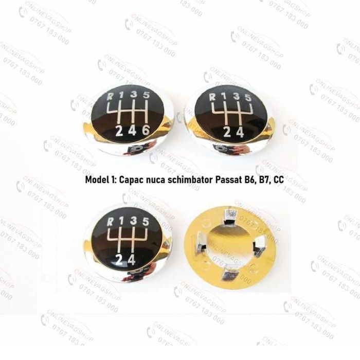 Capac nuca schimbator Passat B5,5  B6  B7 CC  Golf 4 5,6,Jetta Tiguan