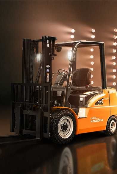 Электрический вилочный погрузчик (Кара, Kara, Auto kara) Hangcha 3.5т.